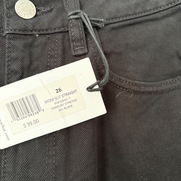 Weworewhat mom slit straight jeans - Picture 6 of 8